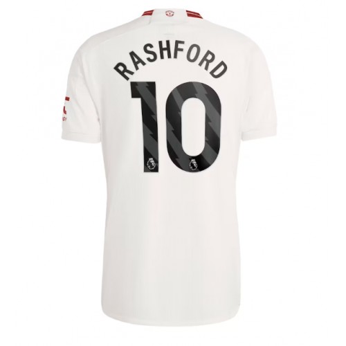 Manchester United Marcus Rashford #10 Tredjedrakt 2023-24 Kortermet Manchester United Marcus Rashford #10 Tredjedrakt 2023-24 Kortermet